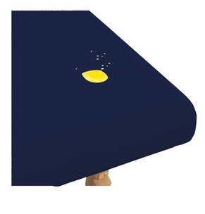 PU-Liegenbezug - 65 - 80 x 200 cm - blau - 1 Stück