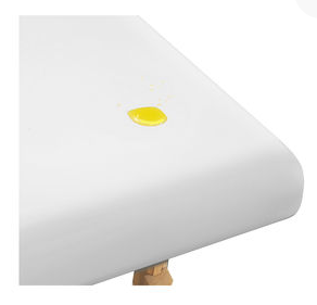 PU-Liegenbezug - 65 - 80 x 200 cm - weiß - 1 Stück