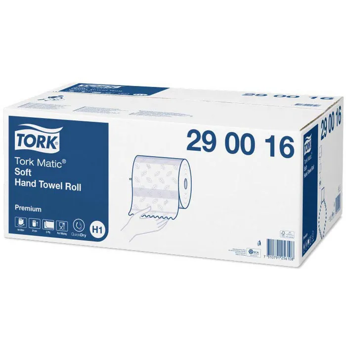 Tork Premium Rollenhandtücher 21 x 24,5 cm - 6 Rollen