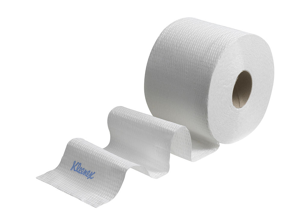 KLEENEX® Toilet Tissue - Toilettenpapierrollen, 3-lagig - 36 Rollen