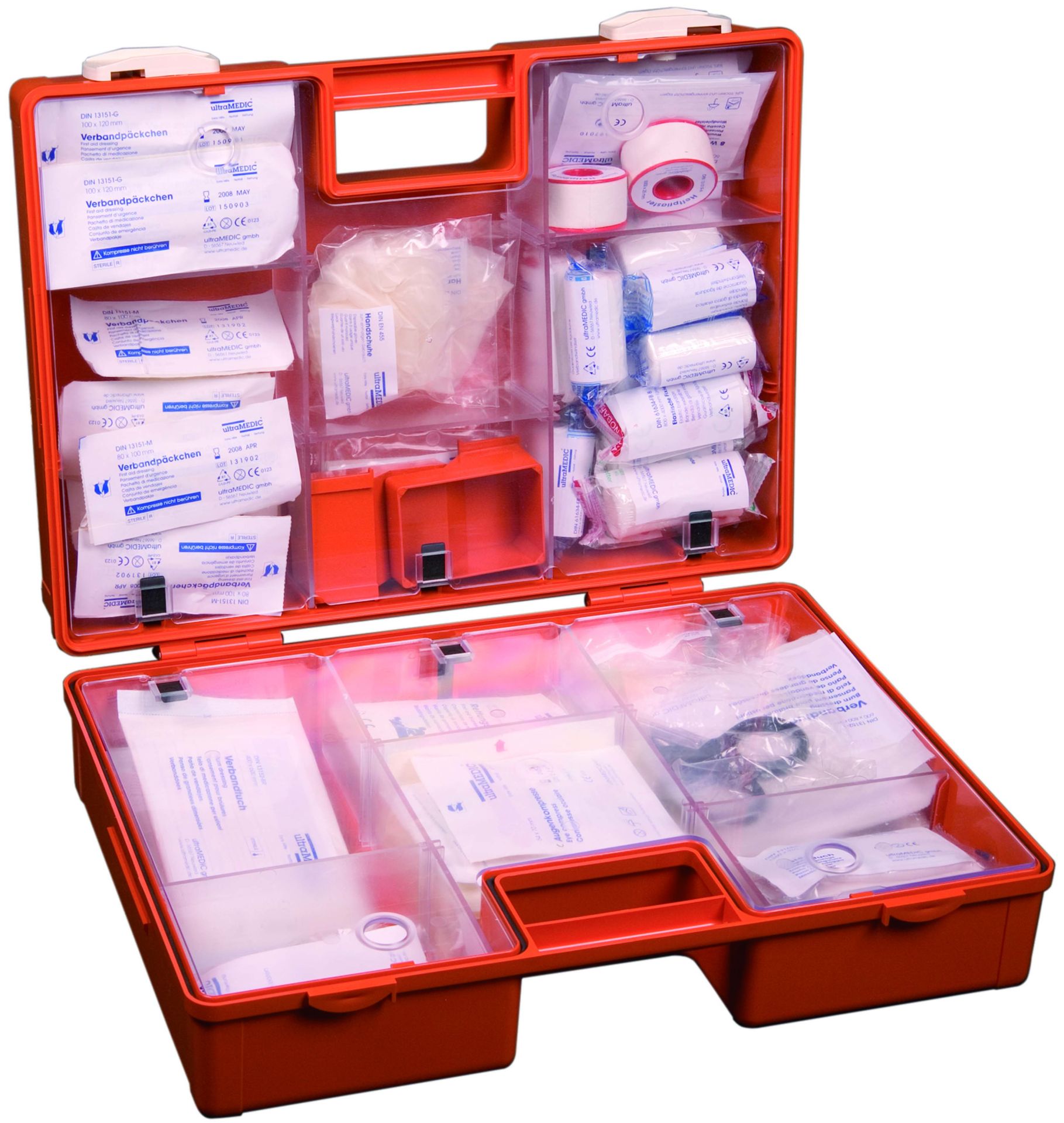 ultraMEDIC Erste-Hilfe-Koffer mit Füllung - ultraBOX DIN 13169