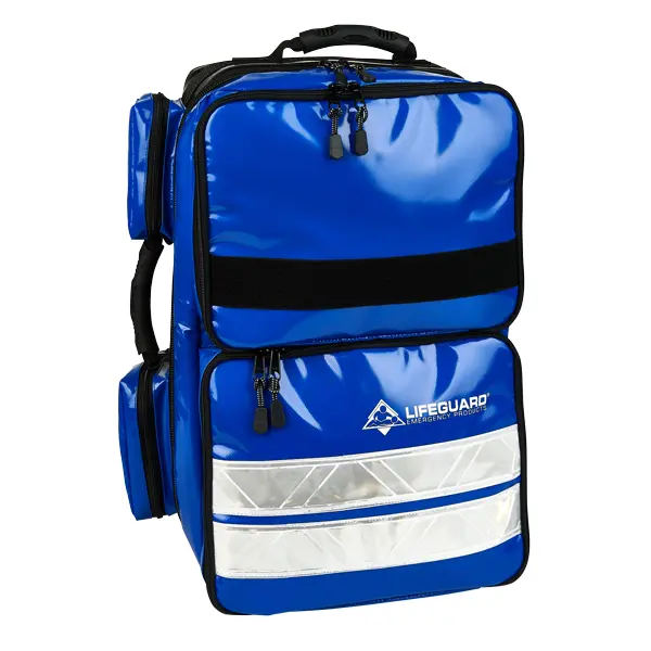Lifebox Soft Backpack (leer) - 53 x 40 x 23 cm - schwarz / blau - 1 Stück