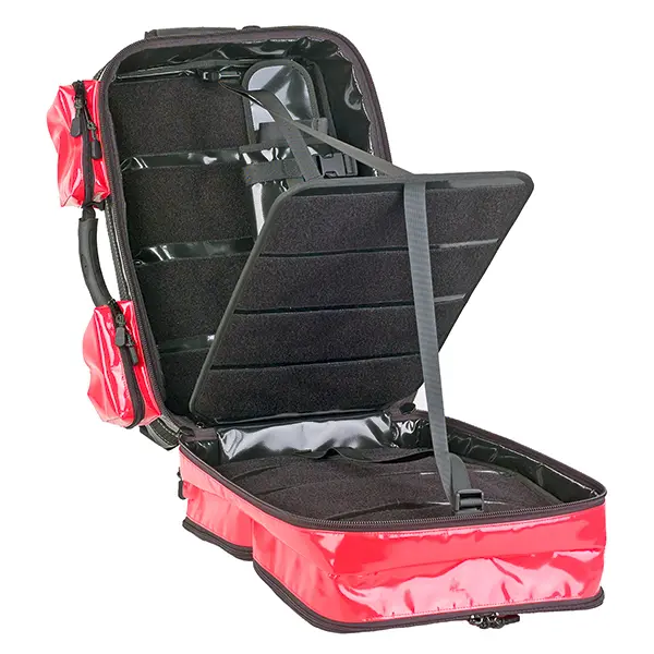 Lifebox Soft Backpack (leer) - 53 x 40 x 23 cm - schwarz / blau - 1 Stück