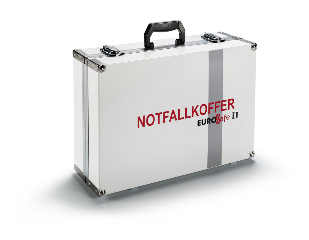 Notfallkoffer EuroSafe II - inkl Befüllung und Sauerstoffflasche