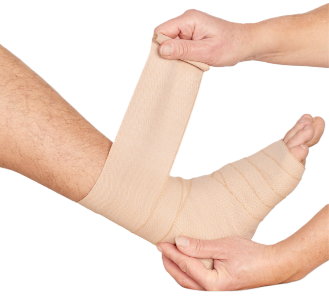 miro-dur - Kompressionsbinde - 6 cm x 5 m - beige - 10 Stück
