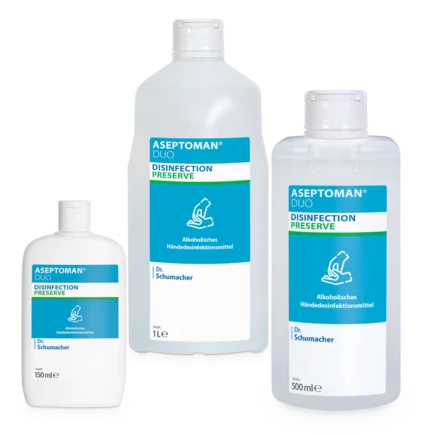 Dr. Schumacher ASEPTOMAN® DUO - 150 ml Kittelflasche