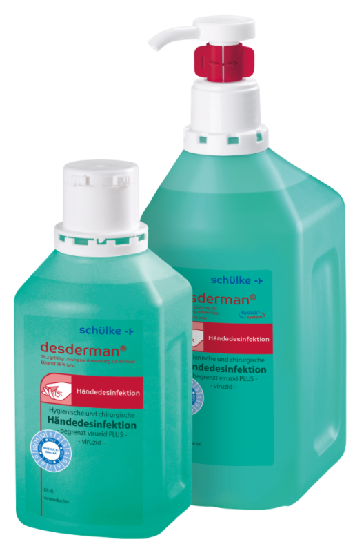 Schülke Desderman Händedesinfektion - 500 ml Flasche