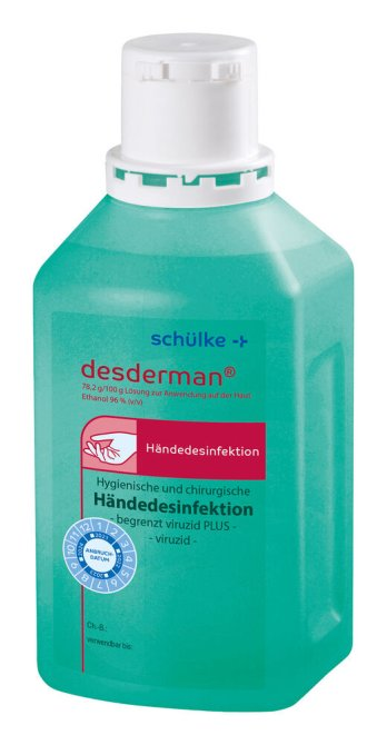 Schülke Desderman Händedesinfektion - 500 ml Flasche