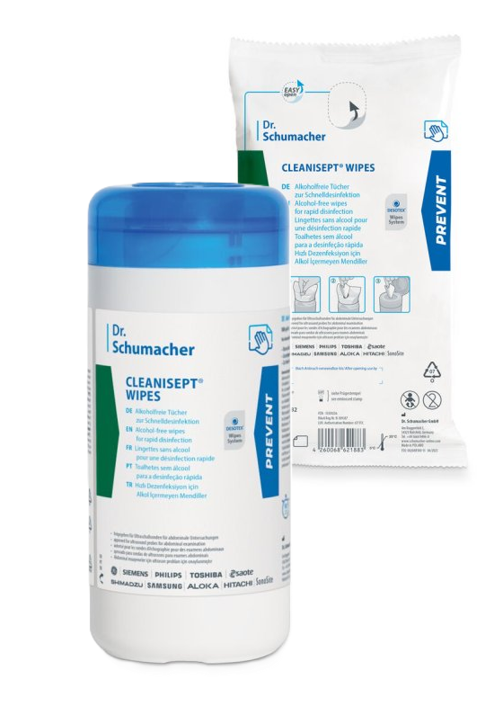 Cleanisept Wipes Schnelldesinfektionstücher -  Nachfüllpackung - 100 Stück