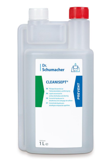 Cleanisept, Konzentrat zur Flächendesinfektion und Reinigung, 1 Liter Dosierflasche