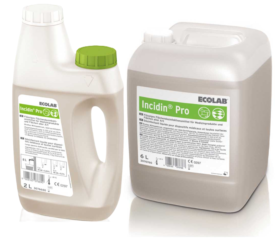 Ecolab Flächendesinfektion Incidin™ Pro - 2 Liter Flasche