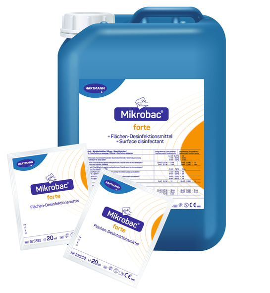 Hartmann Mikrobac® forte Flächendesinfektion - 5 Liter Kanister