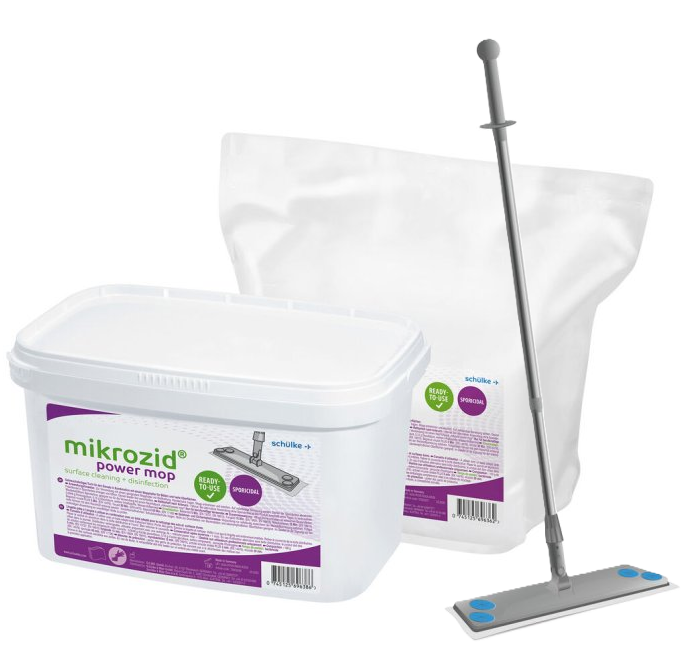 schülke mikrozid® power mop Tücher - 1 x 20 Stück
