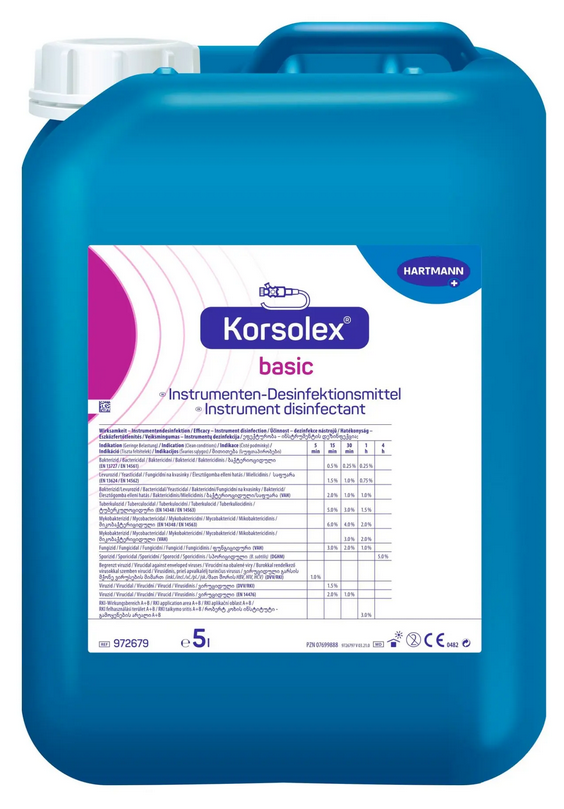 Hartmann Korsolex Basic - 5 Liter Kanister