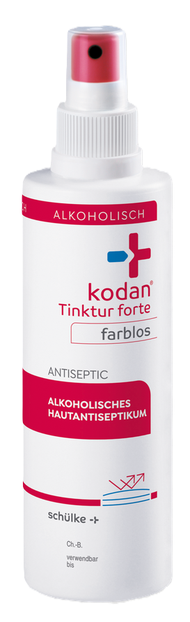 schülke Kodan Tinktur forte farblos - 250 ml Sprühflasche