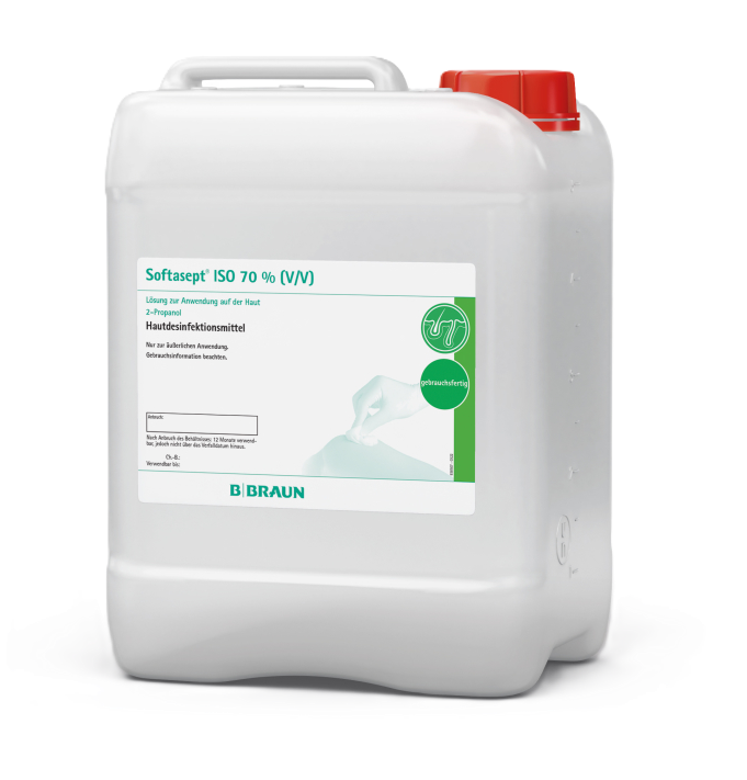 B.Braun Softasept ISO 70 % - 5 Liter Kanister