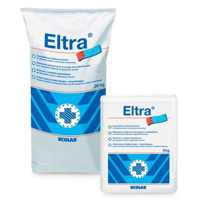 Ecolab Desinfektions- Vollwaschmittel Eltra - 6 kg