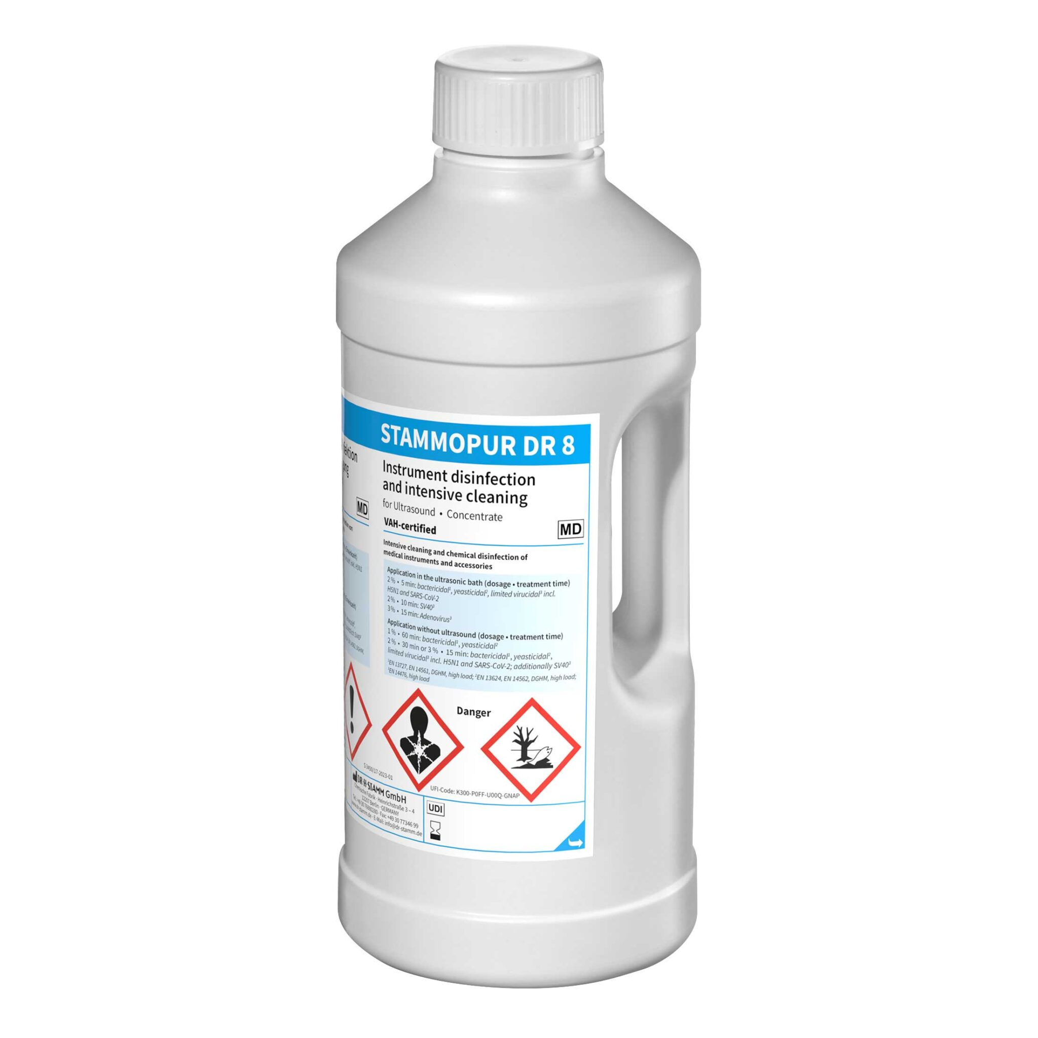 STAMMOPUR DR 8 Instrumentendesinfektion - 2 Liter Flasche