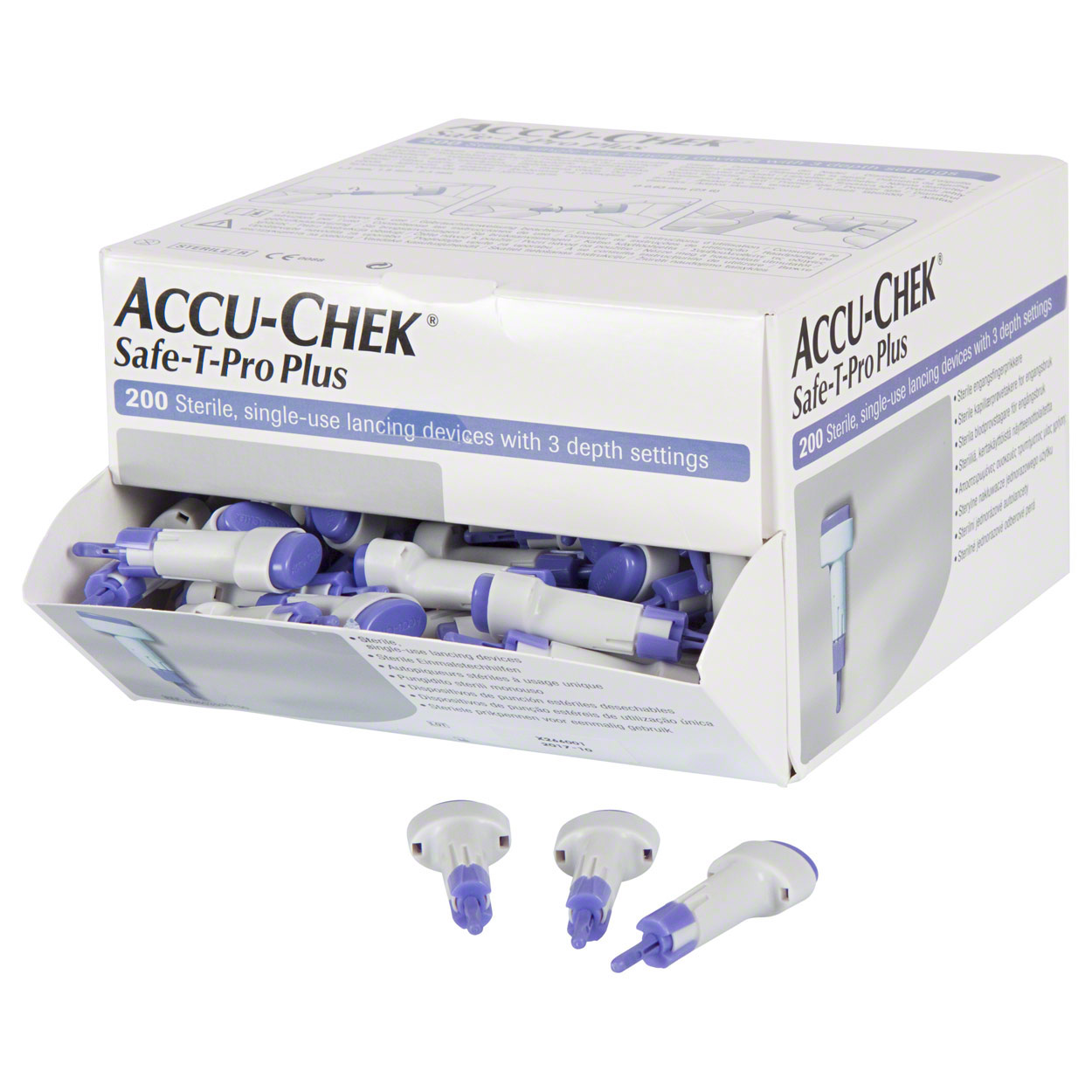 Accu-Chek Safe-T-Pro Plus - 200 Stück