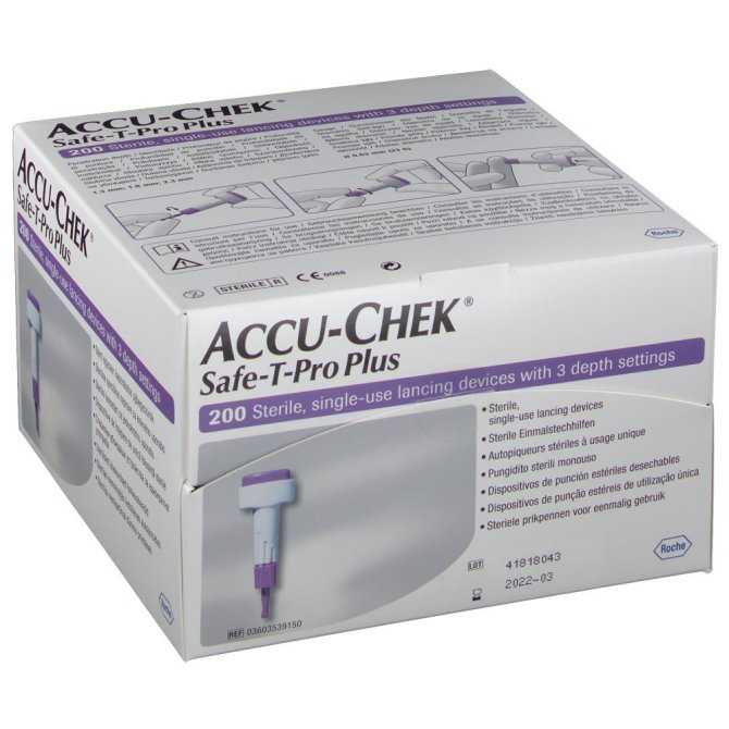 Accu-Chek Safe-T-Pro Plus - 200 Stück