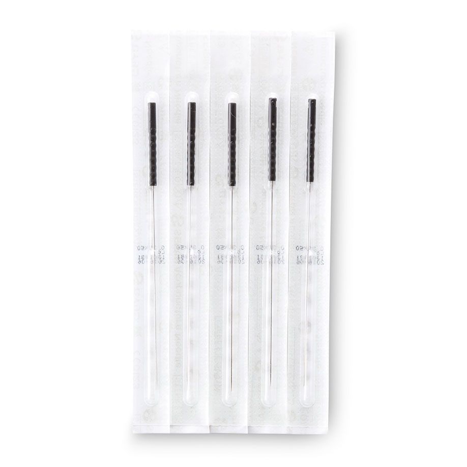 SEIRIN® Akupunkturnadeln B-Typ 0,35 x 50 mm - schwarz - 100 Stück