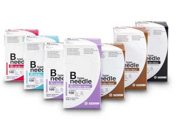 SEIRIN® Akupunkturnadeln B-Typ 0,20 x 15 mm - blau - 100 Stück
