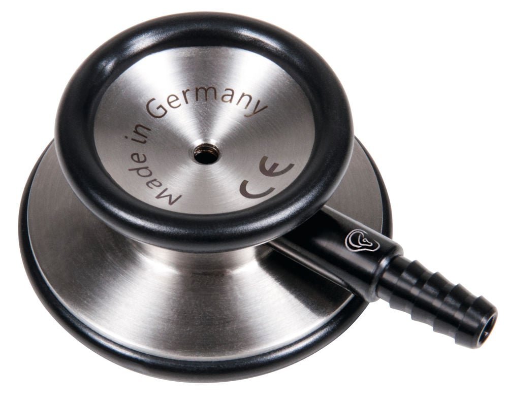 KaWe Standard-Prestige Stethoskope Edelstahl Erwachsene | schwarz