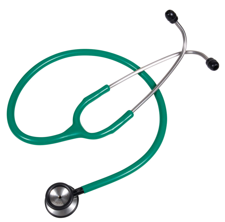 KaWe Standard-Prestige Stethoskope Edelstahl Erwachsene | grün