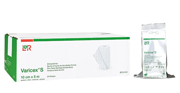 Lohmann & Rauscher Varicex® S Zinkleimbinde, 10 cm x 5 m, 1 Stück