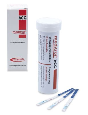 meditrol® hCG Schwangerschaftstest 25 Tests