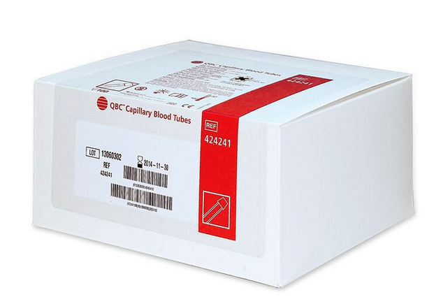QBC-Kapillarröhrchen sortiert - 100 Stück