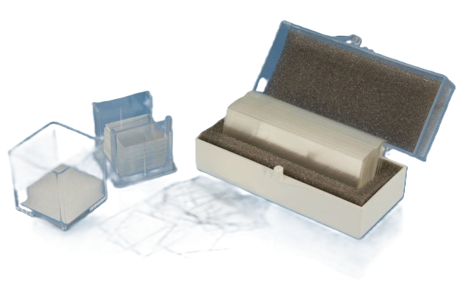 Deckgläser für Mikroskopie - 18 x 18 mm - 100 Stück