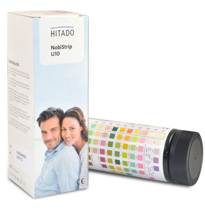 Hitado NobiStrip U10 - Urinteststreifen - 100 Stück