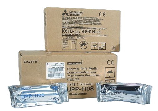 Original Sony-Videoprinterpapier UPP-110 S, 110 mm x 20 m