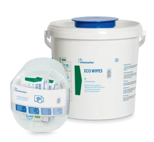 Dr. Schumacher Eco Wipes Vliestuch-Spendersystem leer