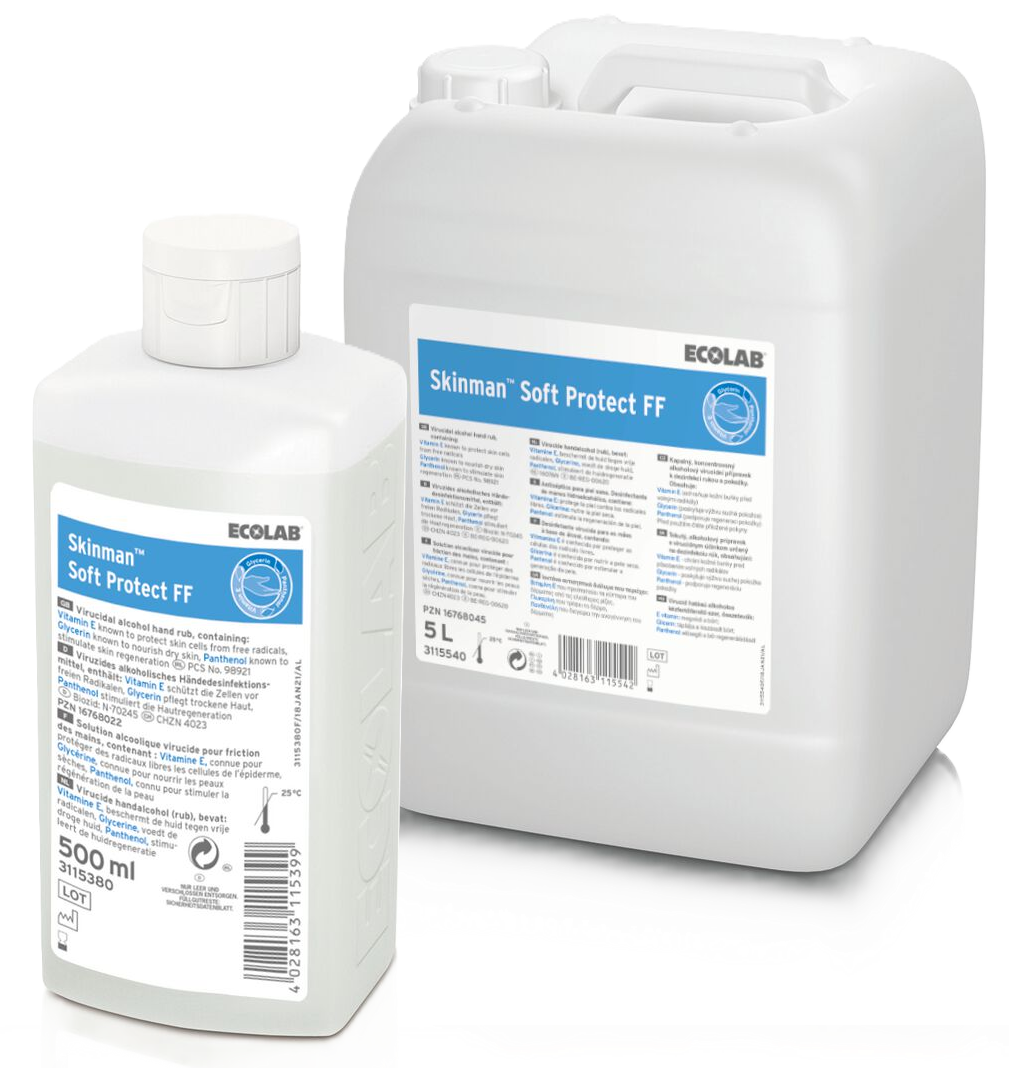 Ecolab Skinman soft protect FF - 500 ml Flasche