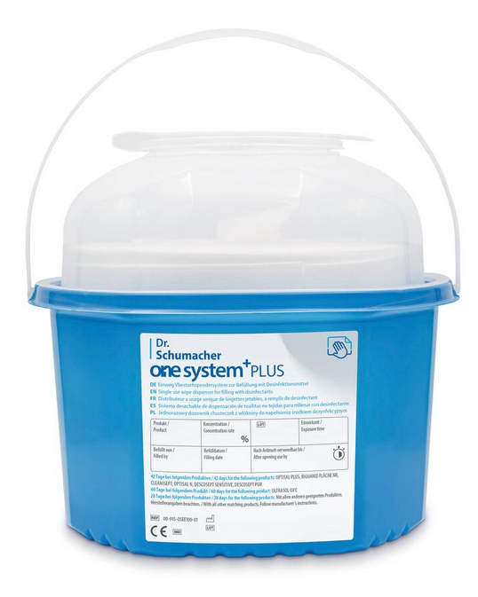 Dr. Schumacher ONE SYSTEM PLUS Einweg-Vliestuchspendersystem - 2 Stück