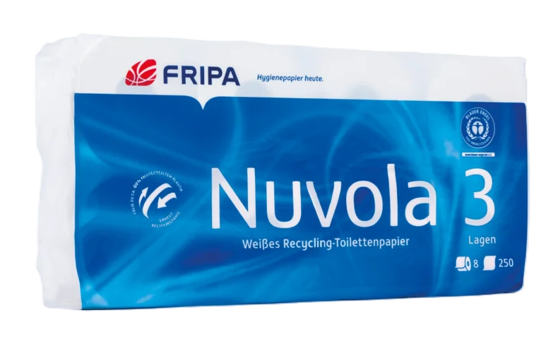 Fripa Toilettenpapier NUVOLA 3-lagig - 8 Rollen