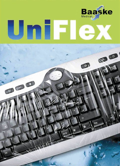 PC Tastaturschutz, Uni Flex, mit Gummiband , 1 ST