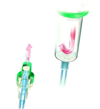 B. Braun Infusionsgerät - INTRAFIX® SafeSet mit Dreiwegehahn Discofix® C, 220 cm - 100 Stück