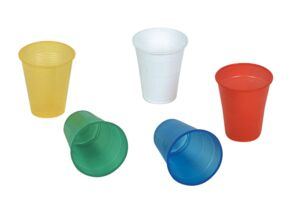 WMC farbiger Laborbecher blau - 180 ml - 100 Stück