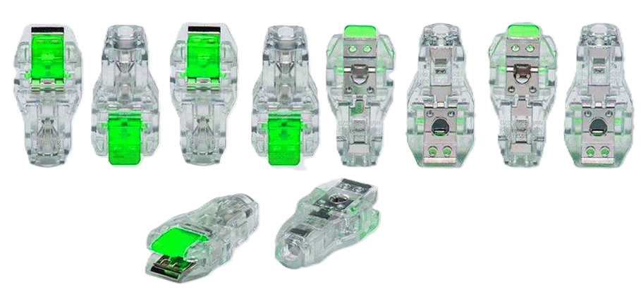 GE Adapterstecker - Für Ruhe-EKG - Bananenstecker - 10 Stück