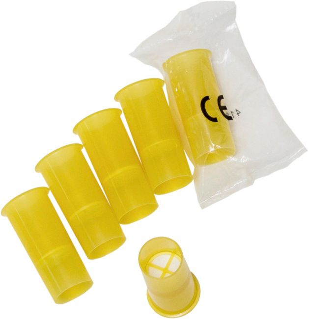 Fischer Einweg-Mundstücke mit Bakterien- und Virenfilter - 50 Stück