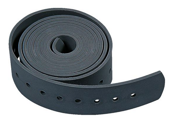 EKG-Gummispannband 1 Lochreihe - 1 Stück