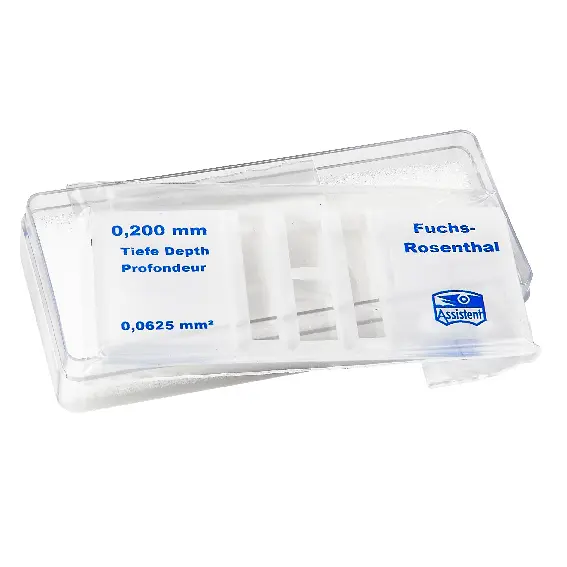 Hecht Zählkammern Fuchs-Rosenthal - 1 Stück