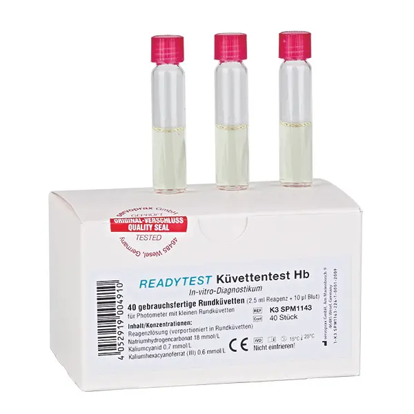Readytest Rundküvetten HB - 40 Teste