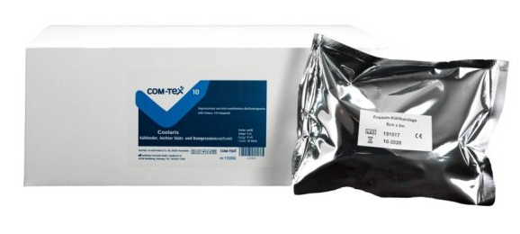COM-TeX Coolaris, Kühlbandage, 6 cm x 5 m, 10 Stück