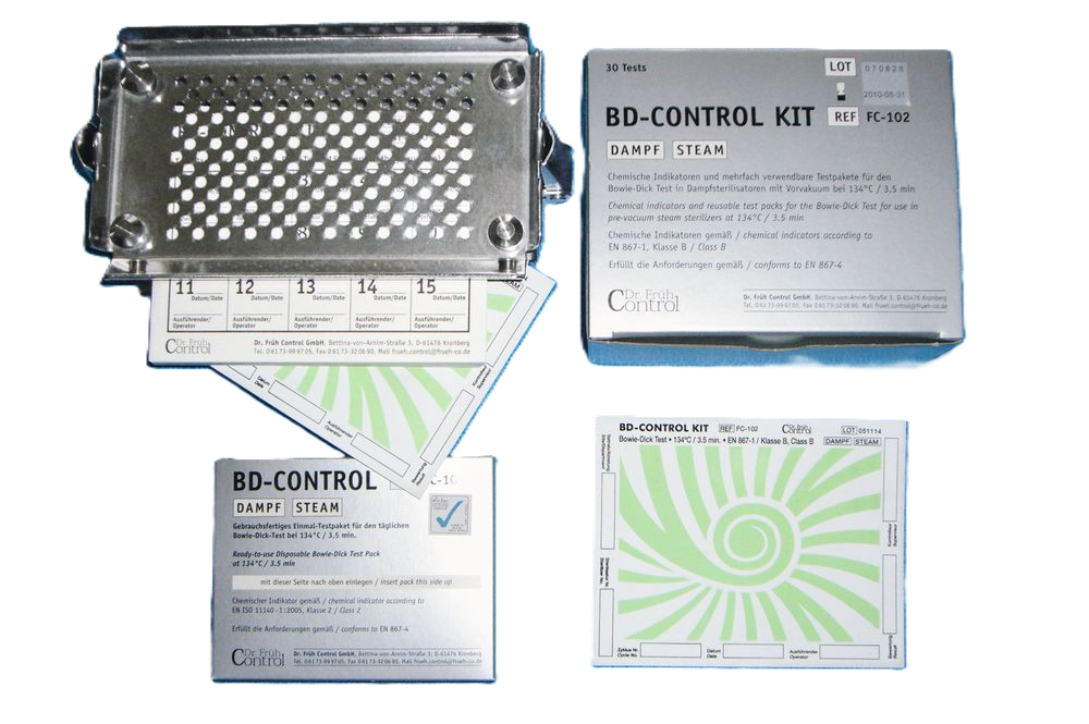 Dr. Früh Control - BD-Control Bowie-Dick-Test - 30 Teste