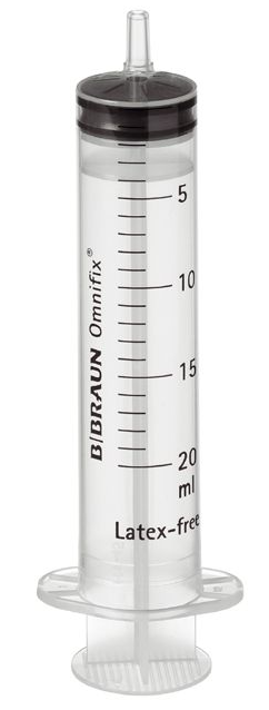 B. Braun Einmal-Spritzen OMNIFIX® 20 ml Luer - 100 Stück