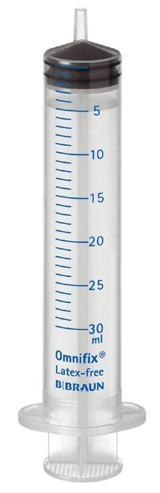 B. Braun Einmal-Spritzen OMNIFIX® 30 ml Luer - 100 Stück